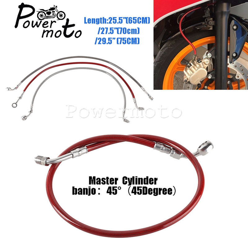 Motorcycle Brake Cable - Mangueira de freio de motocicleta, 65cm,