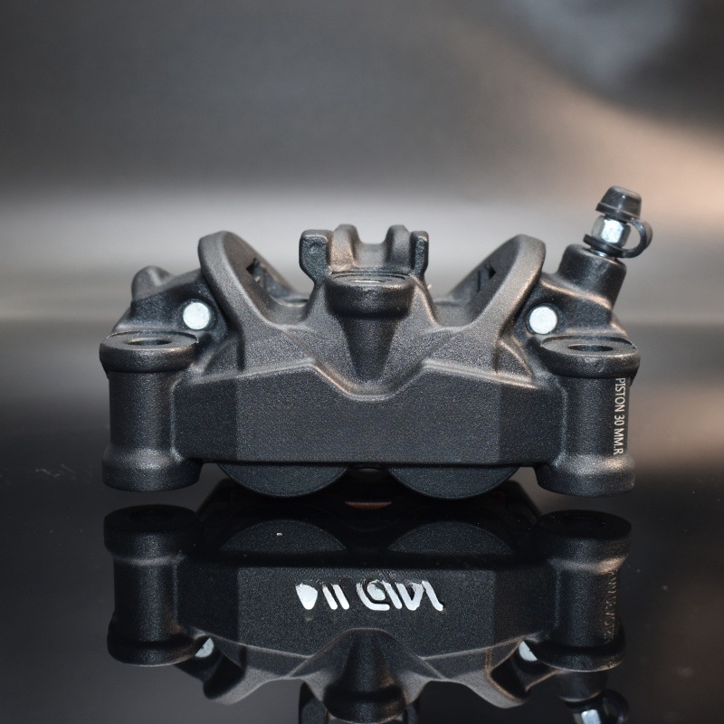 Forged Front Brake Caliper 4 Piston - Pinça de freio forjada nissin para