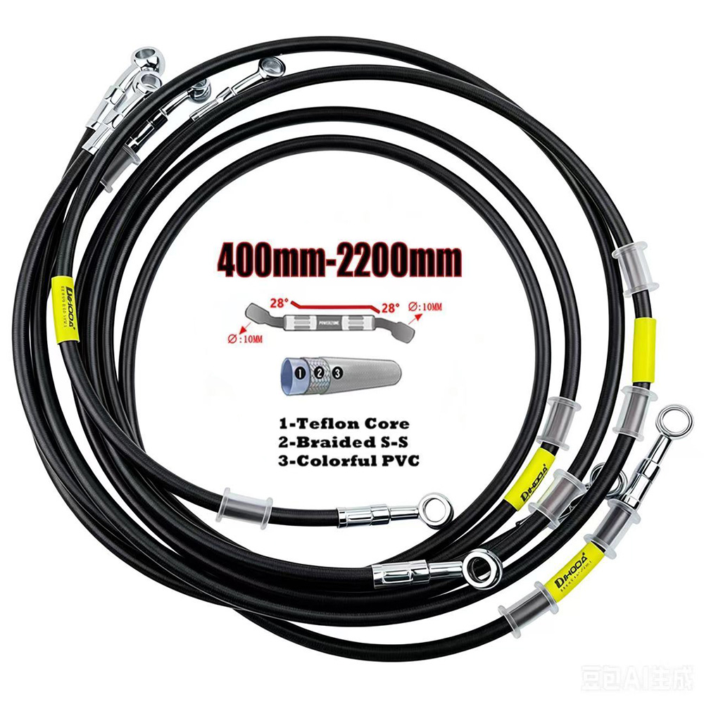 Motorcycle Brake Cable - Mangueira de Freio Hidráulico para Motocicleta